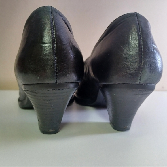 Black Born Heels Mary Jane Shoes Clogs versatile comfy Sz 10 Victorian Steampunk - Picture 5 of 8